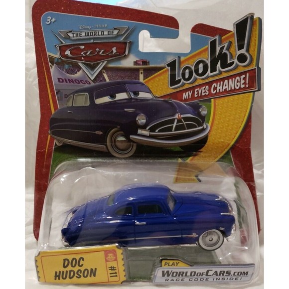 B1-2009 DISNEY PIXAR THE WORLD OF CARS "DOC HUDSON" CAR #11 NEW FACTORY SEALED! - Picture 1 of 3